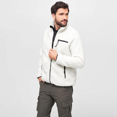 Fleece met rits brandit teddy