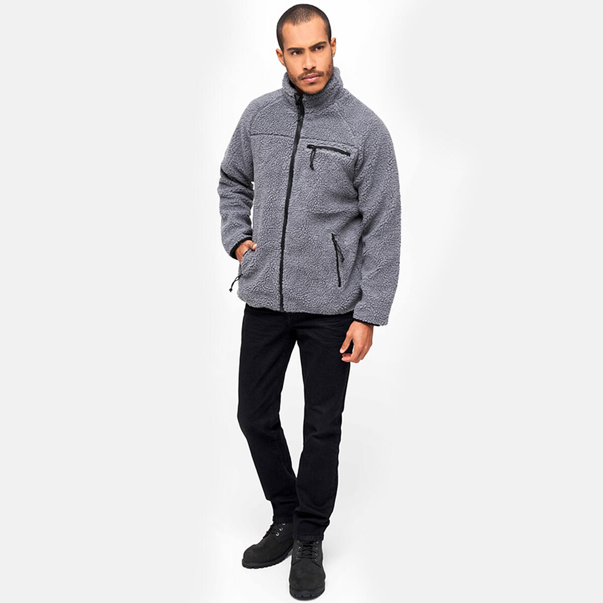 Teddyfleece Jacke 2/3