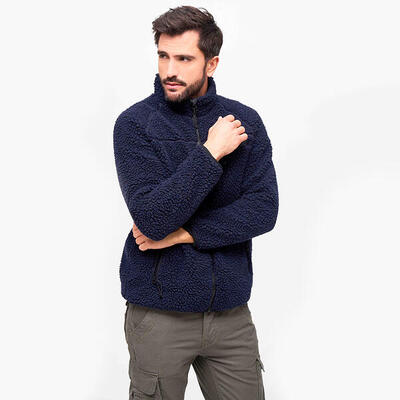 Fleece met rits brandit teddy