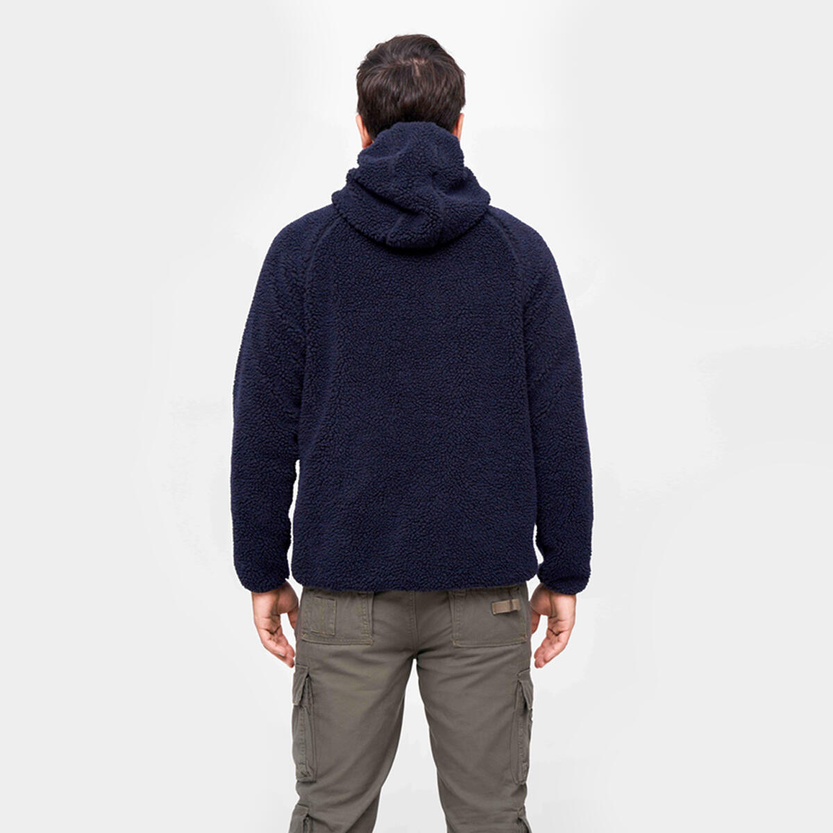 Felpa con cappuccio zip Brandit Teddy 4/6