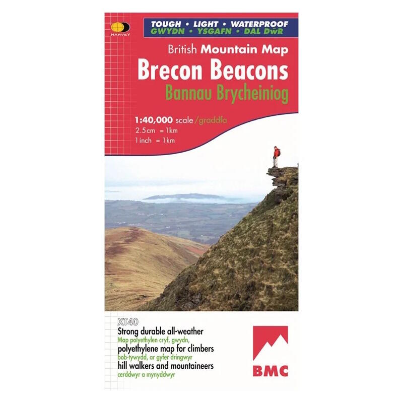 HARVEY MAPS Harvey Maps British Mountain Map - Brecon Beacons