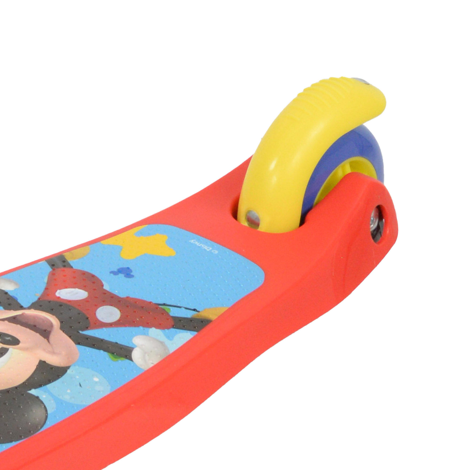 Patinete Mickey Mouse de 3 rodas 55x23x68 cm máx. 20 kg com luzes e freios 5/7