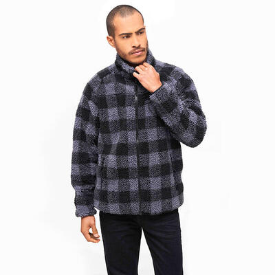 Fleece met rits brandit teddy