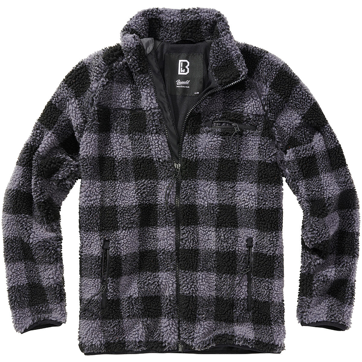 Fleece met rits Brandit Teddy 3/5