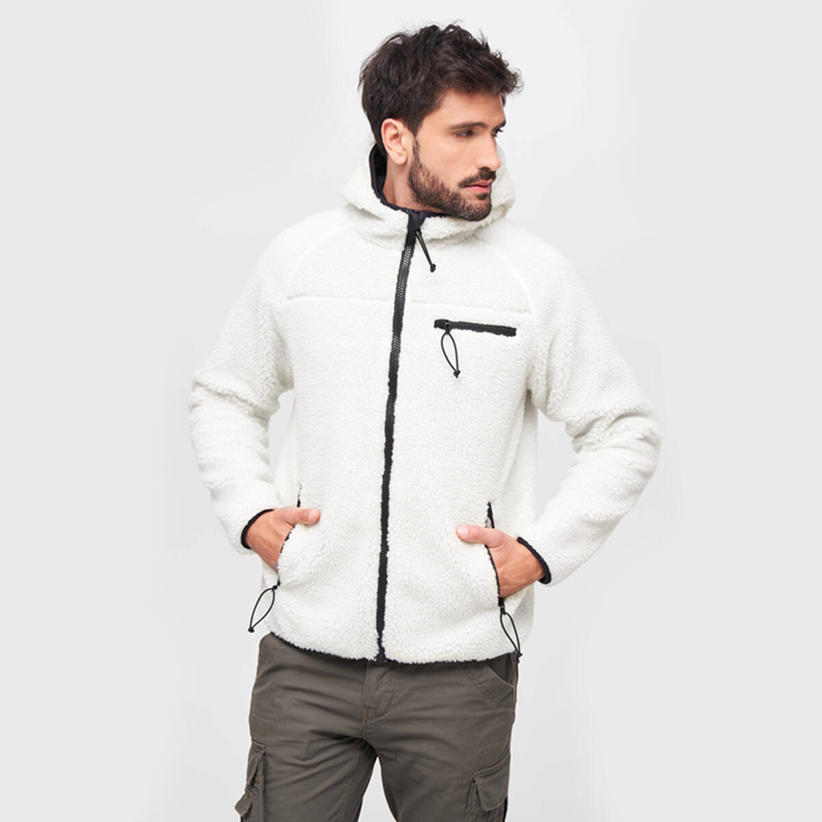 Zip Hoodie Brandit Teddy 3/5