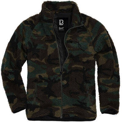 Fleece met rits brandit teddy