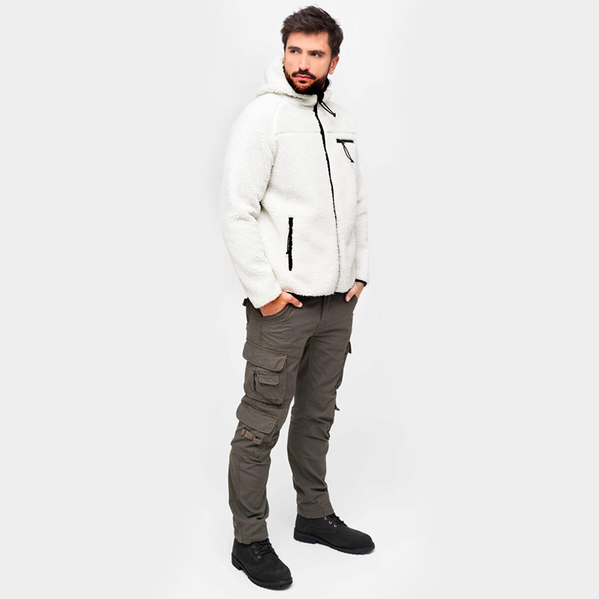 Zip Hoodie Brandit Teddy 5/5