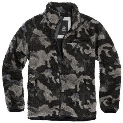Fleece met rits brandit teddy