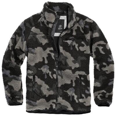 Fleece met rits brandit teddy