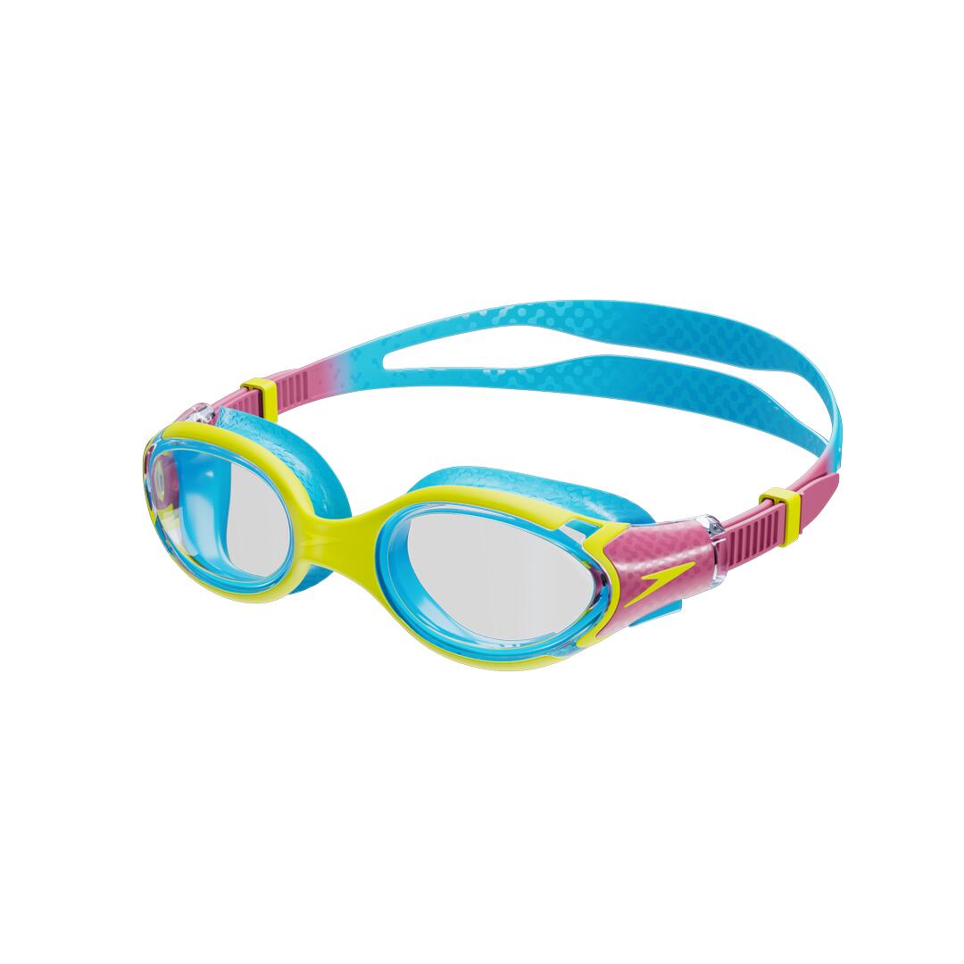 Lunettes de natation Speedo Biofuse 2.0 Junior transparent/jaune/rose 5/7