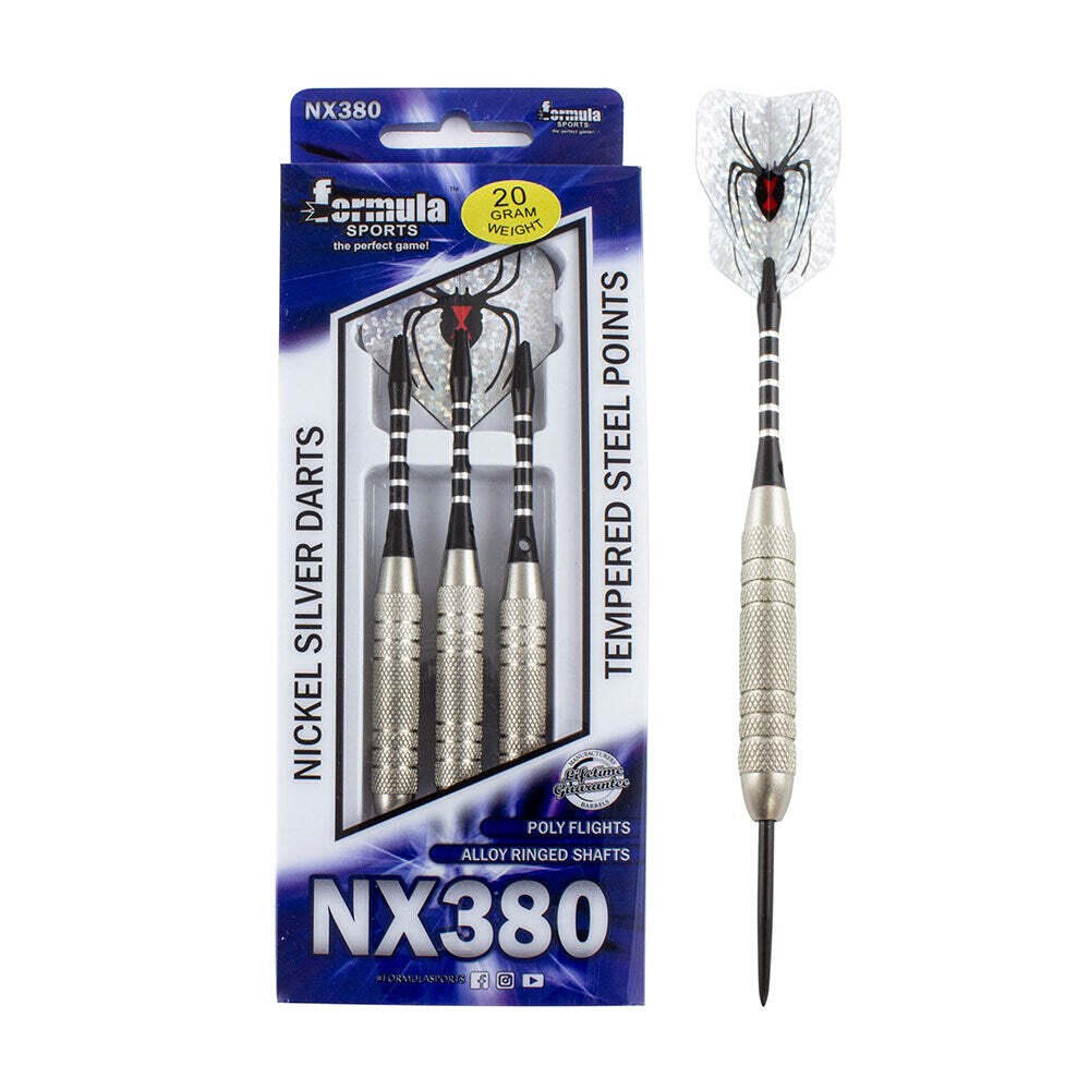 Formula Sports NX380 Darts Nickel Silver Barrels (12pc)