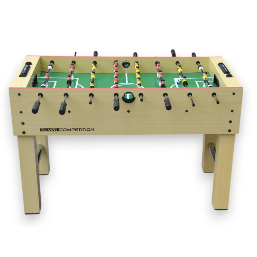 Babyfoot semi-professionnel Silver Competition Classic Players 138 x 70 x 88,5cm 3/7
