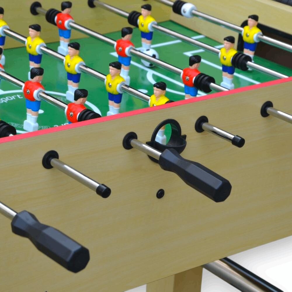 Babyfoot semi-professionnel Silver Competition Classic Players 138 x 70 x 88,5cm 4/7