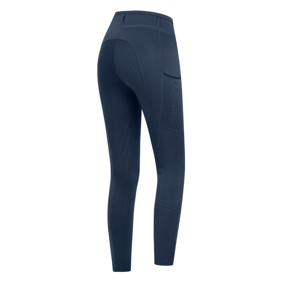 Dziewczęce legginsy jeździeckie z pełną przyczepnością ELT Ella Glam