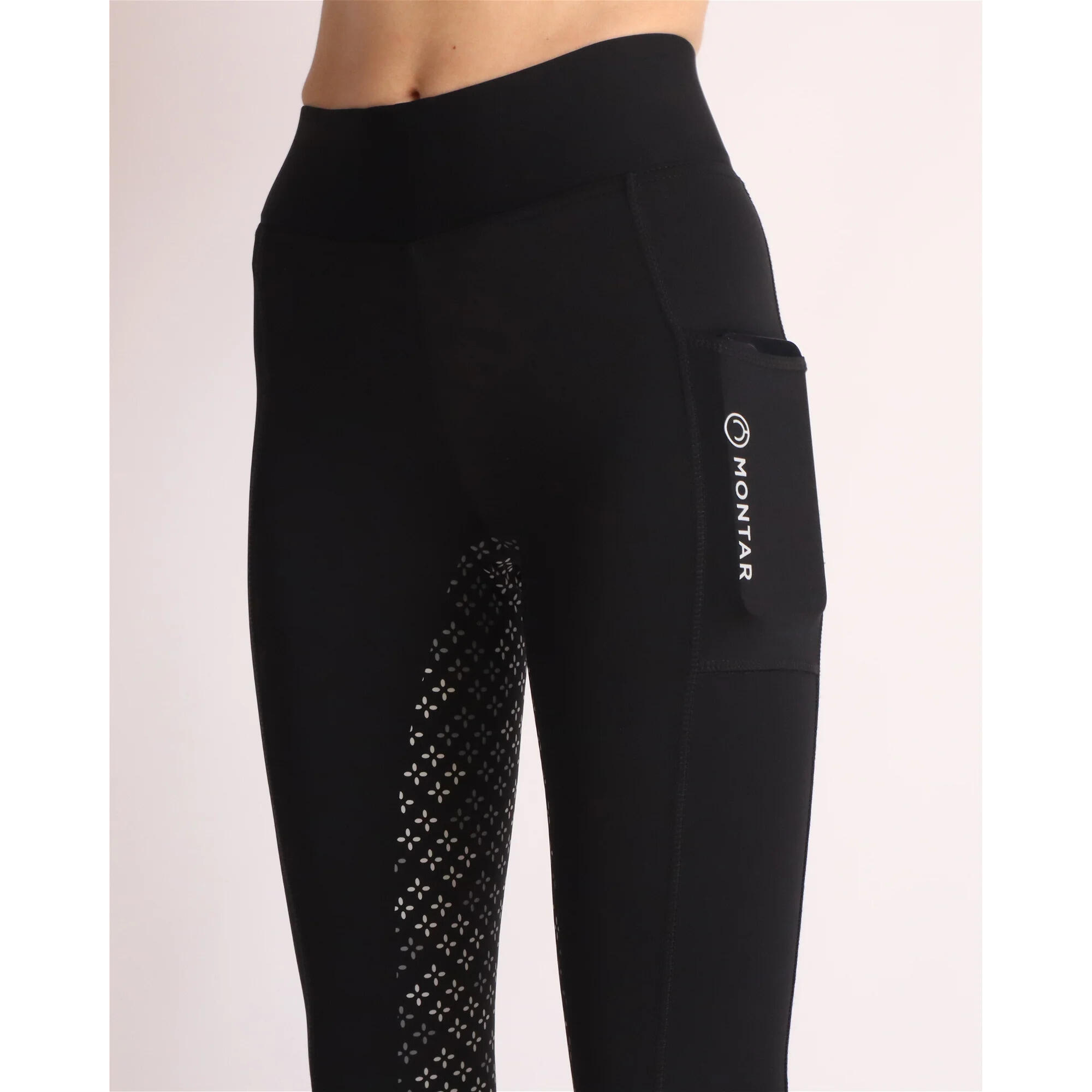 Legging équitation full grip femme Montar Selena 2/5