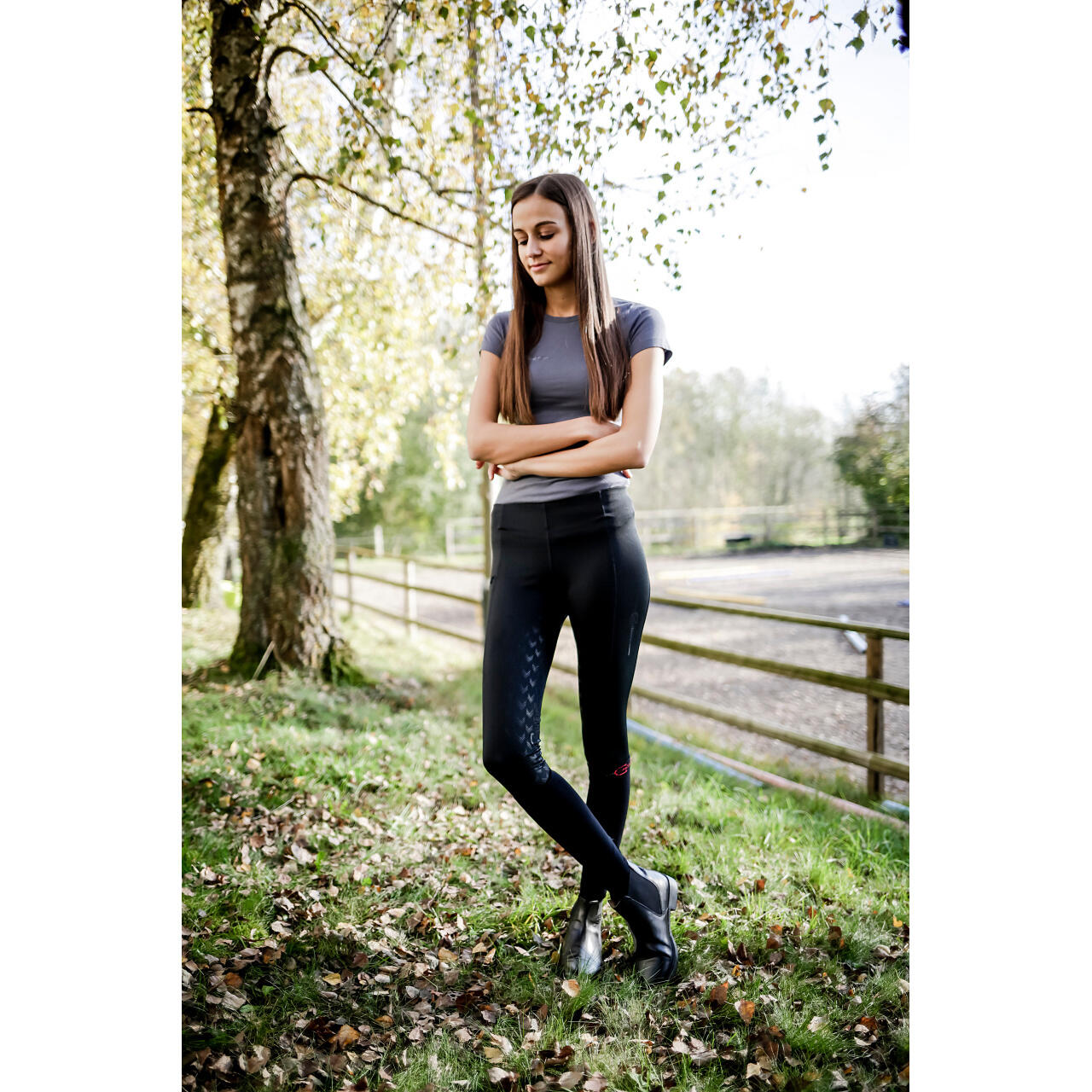 Legging équitation Full Grip femme Covalliero Equona 5/5