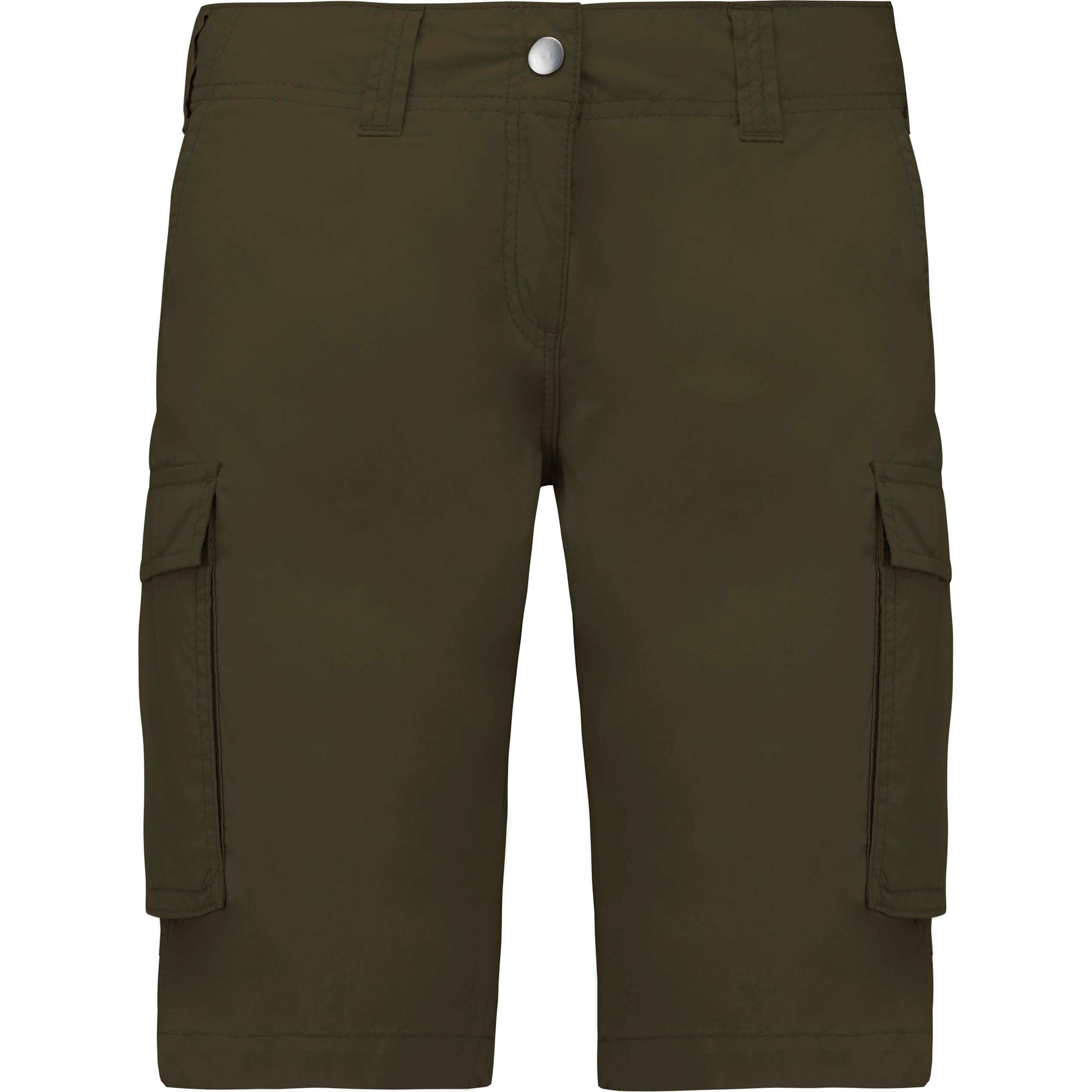 Kariban - Bermuda Femme Léger Kariban Multipoches - Short - Marron - Decathlon