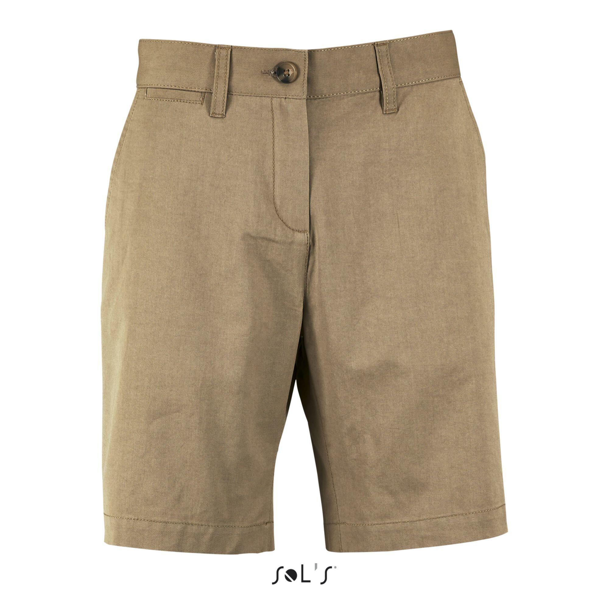 Sol's - Short Femme Sol's Jasper - Short - Marron - Decathlon
