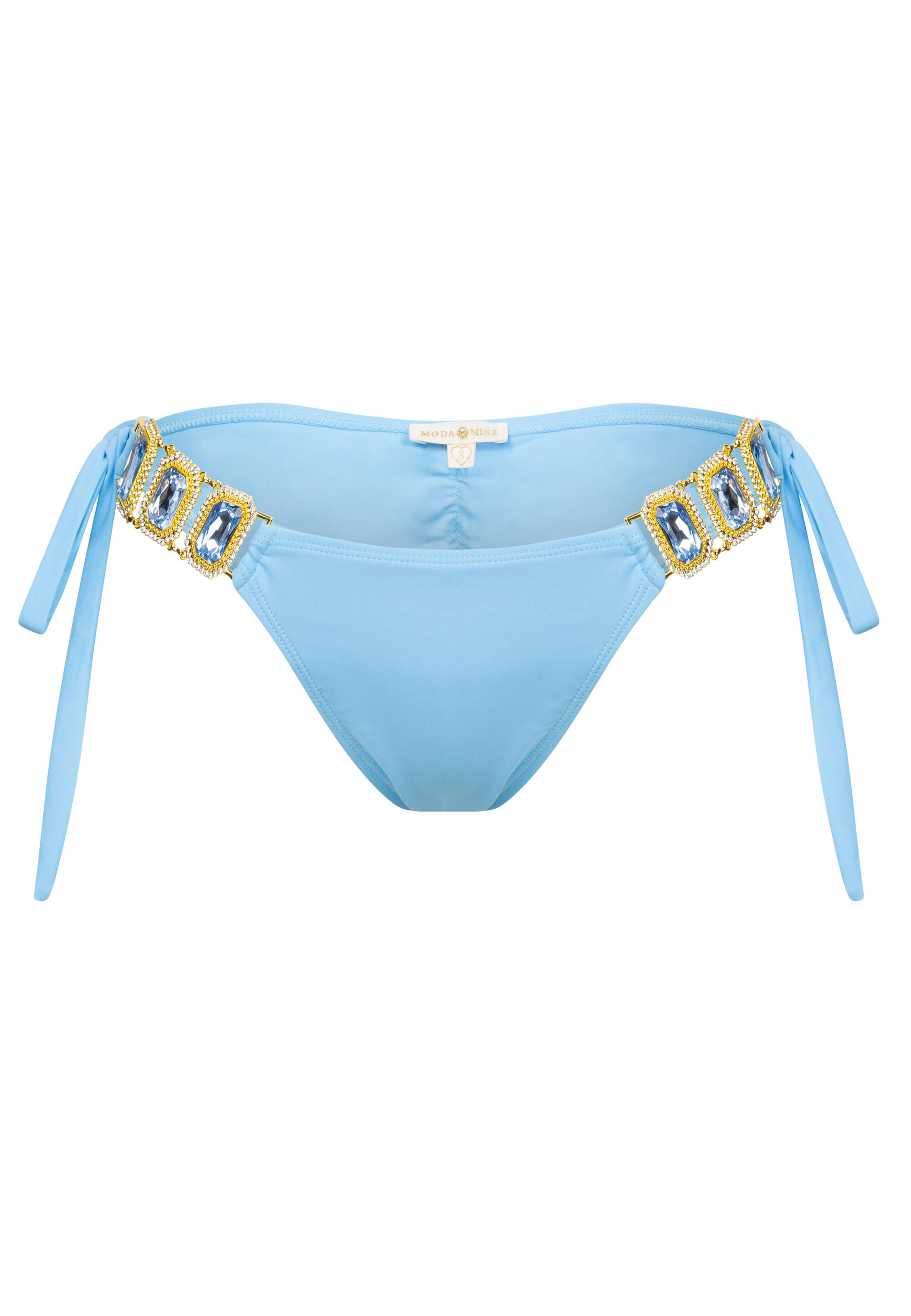 Bikinihose Boujee Tie Side Brazilian Bikini Bottom 1/5