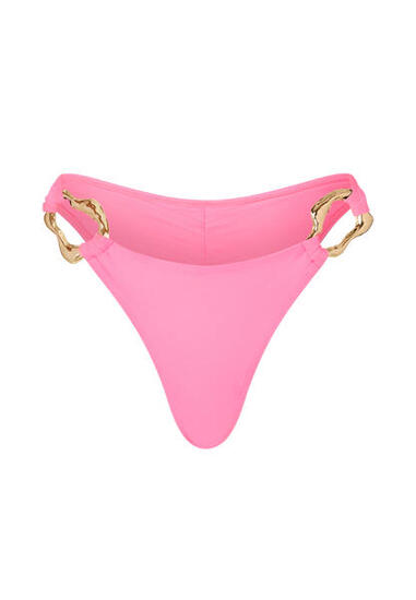 Bikinihose Irregular Hoop Fixed Brazilian Bikini Bottom