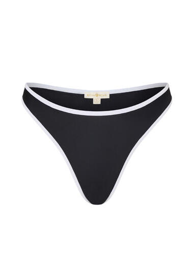 Bikinihose Contrast Binding Fixed Brazilian Bikini Bottom