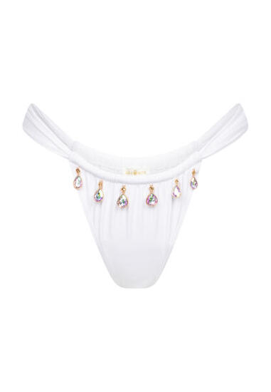 Bikinihose Selene Droplet Rouched Fixed Bikini Bottom