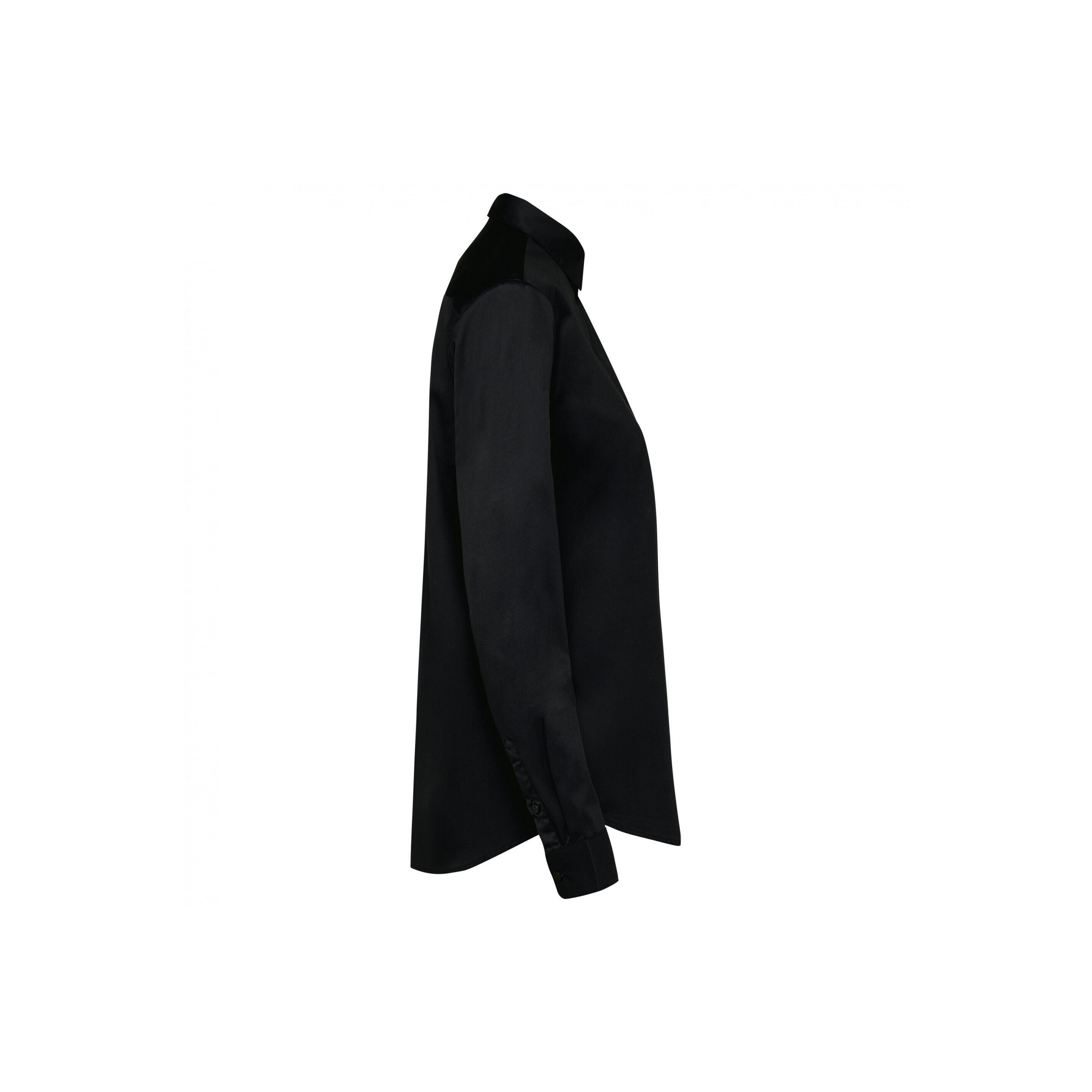 Langarmshirt Twill, Damen Kariban Premium 3/3