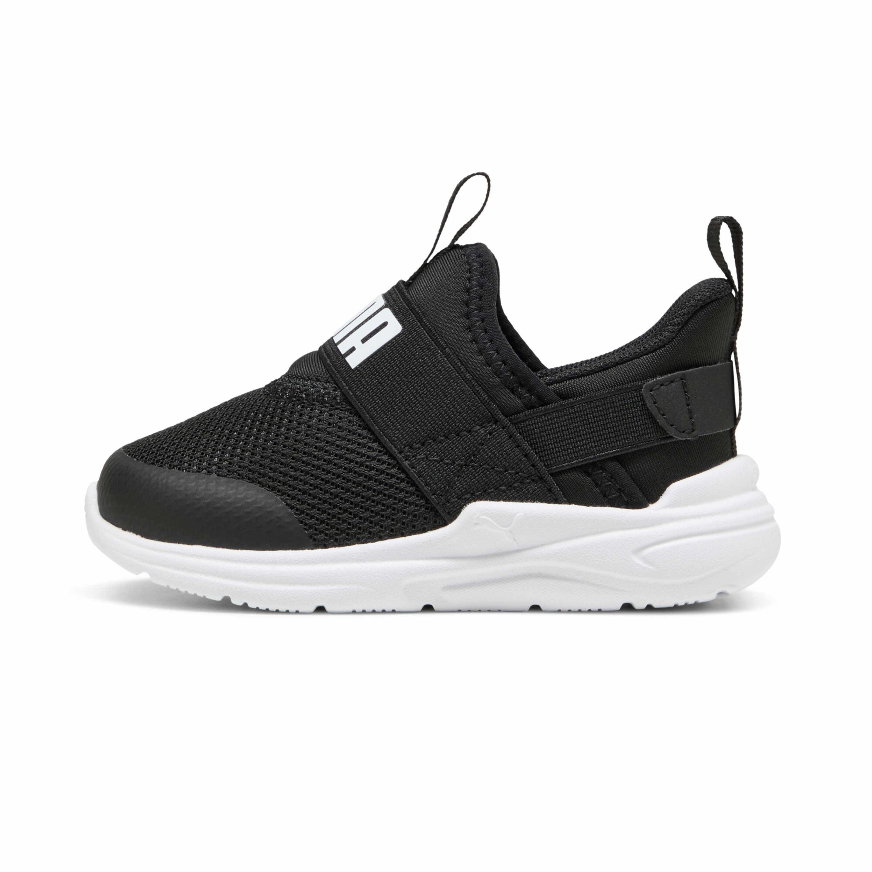 Puma - Sneakers Bébé Puma Soft Wired 2 Sliptech - Baskets - Blanc|noir - Decathlon