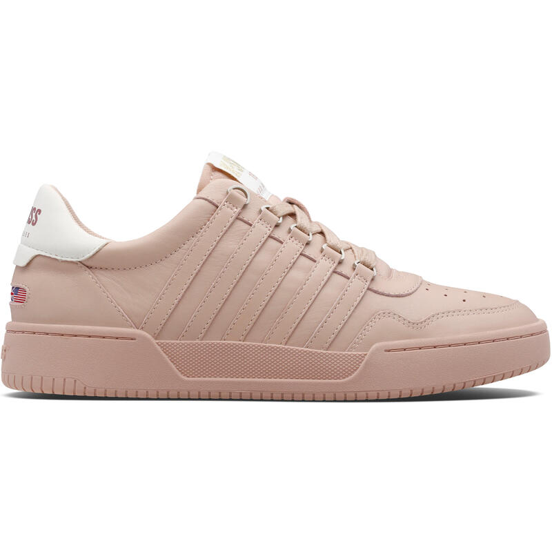 Baskets K-Swiss Rathburn Femme - Taille 8 - Blanc Et Rose Nuage - Neuf Avec Emballage - 2023