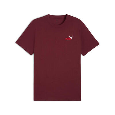 T-shirt da golf Essentials con logo bicolore piccolo No. 1 da uomo PUMA