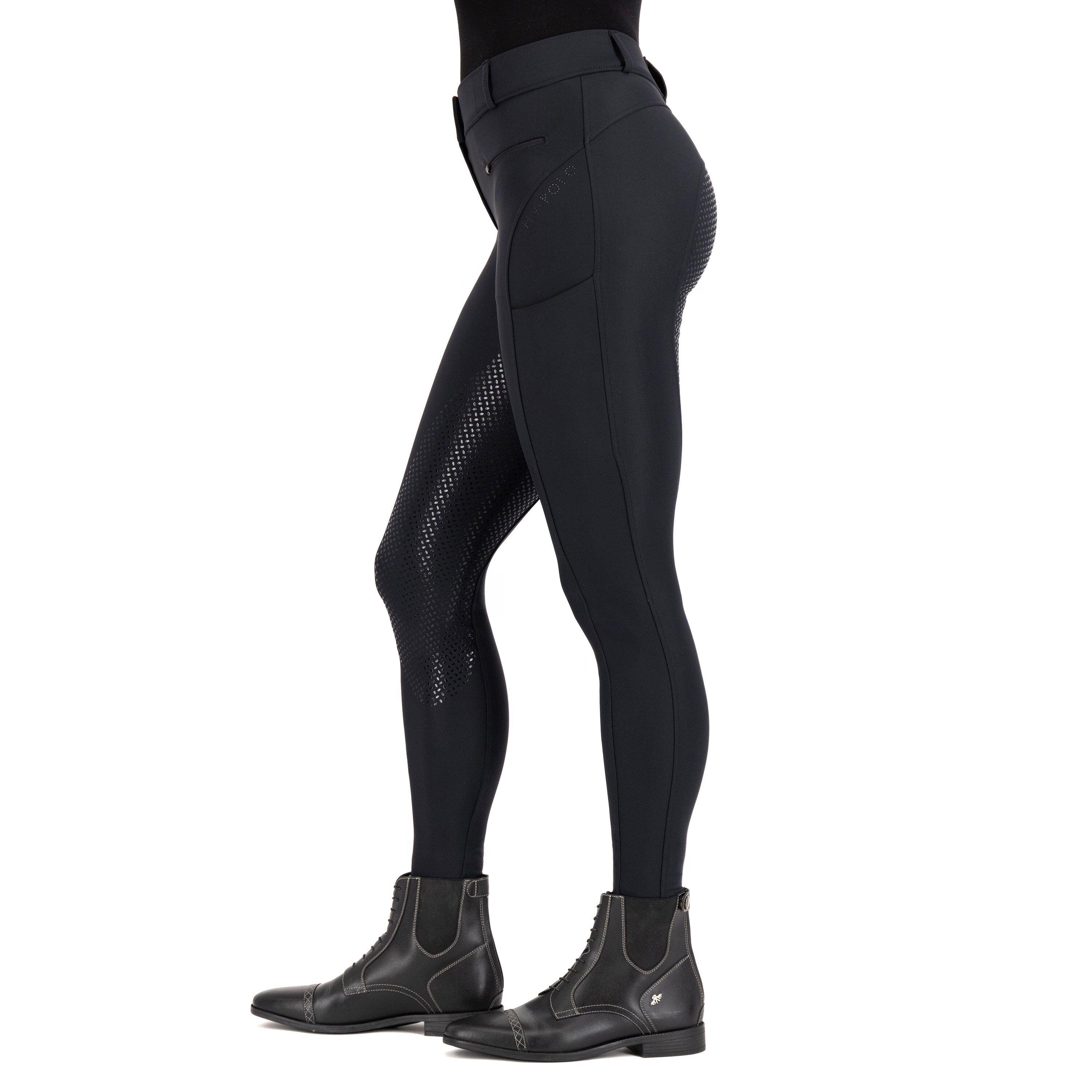 Pantaloni da equitazione full grip da donna HV Polo Favourite Sporty 3/3