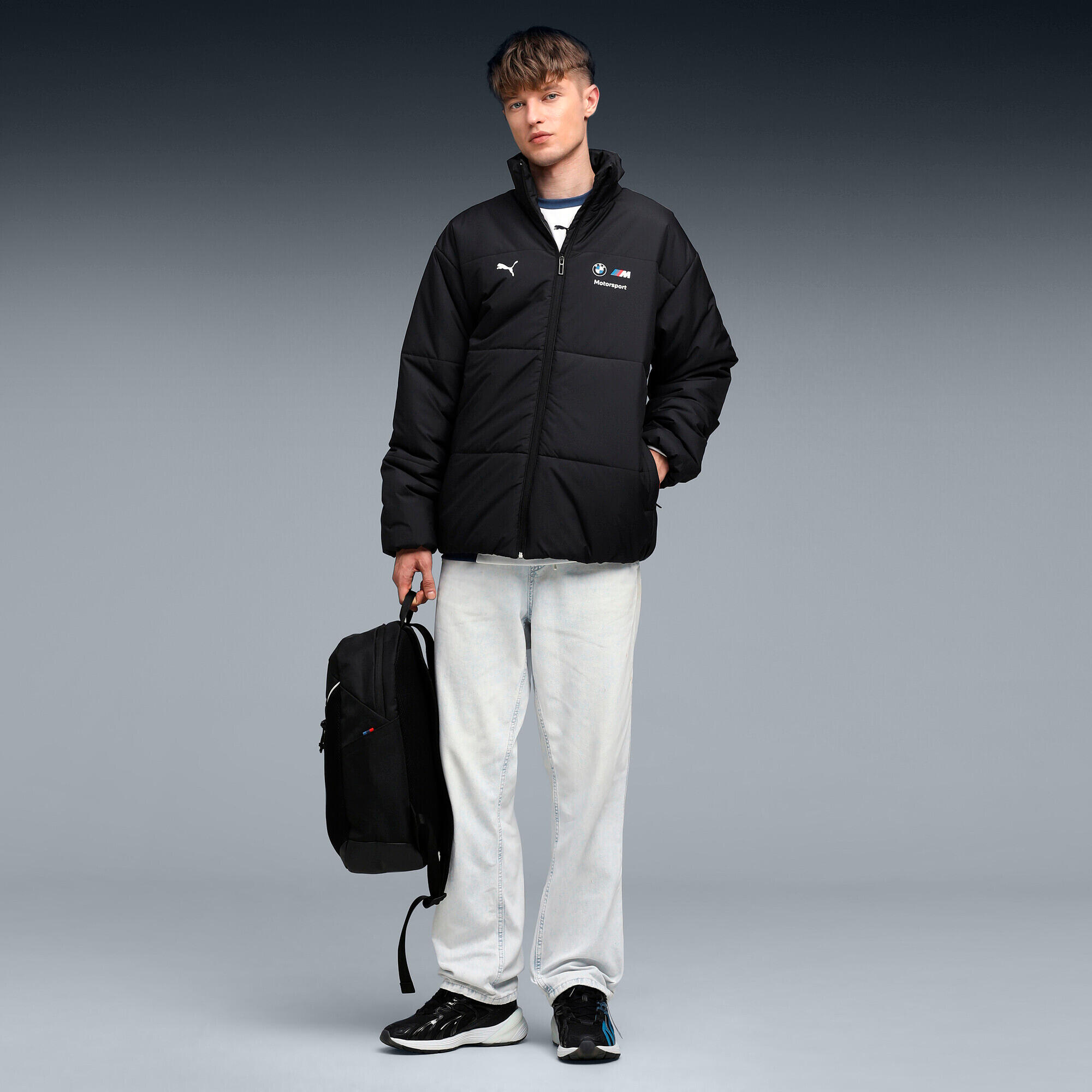 Track suit jas Puma BMW MMS ESS+ PUFFER 6/7