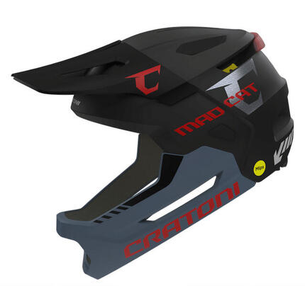 MTB-Kinder-/Jugendhelm "Madcat Mips", grau