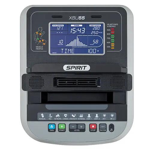 Hometrainer XBU55 voor fitness en cardio 6/9