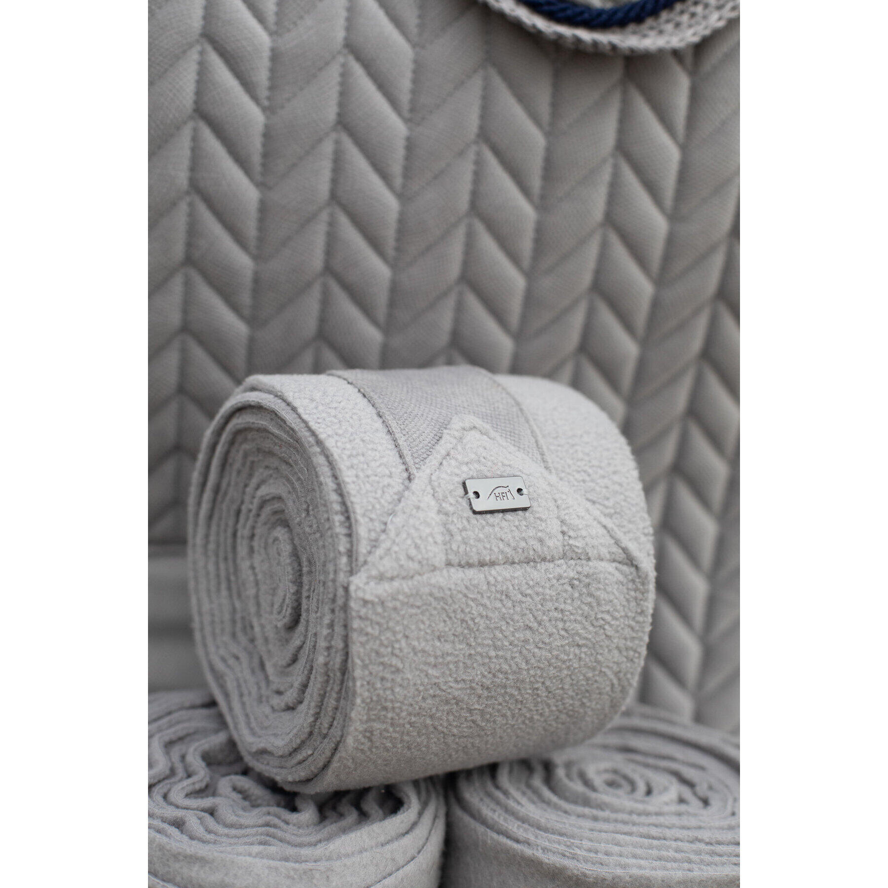 Bandes de polo pour cheval HFI Velvet (x4) 2/2