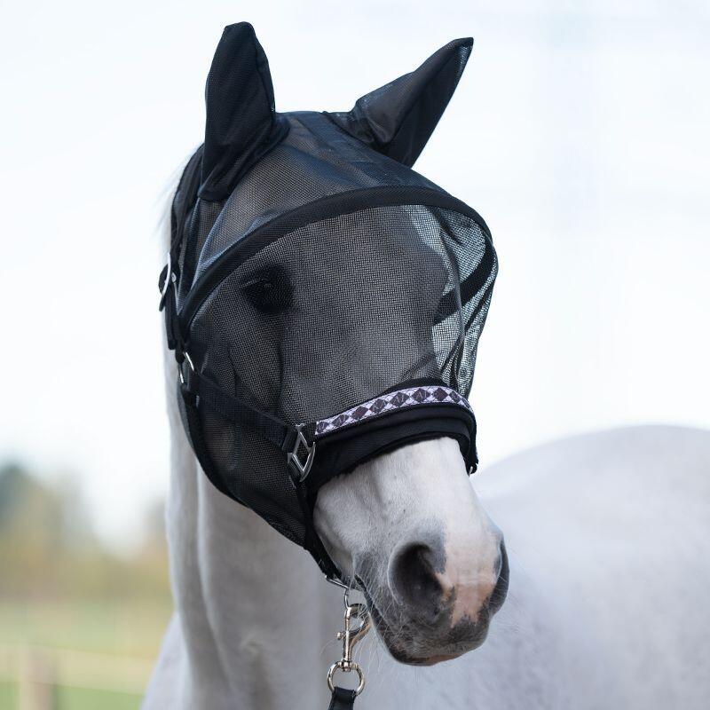 Máscara para moscas de cavalo com suporte Kavalkade 2/5