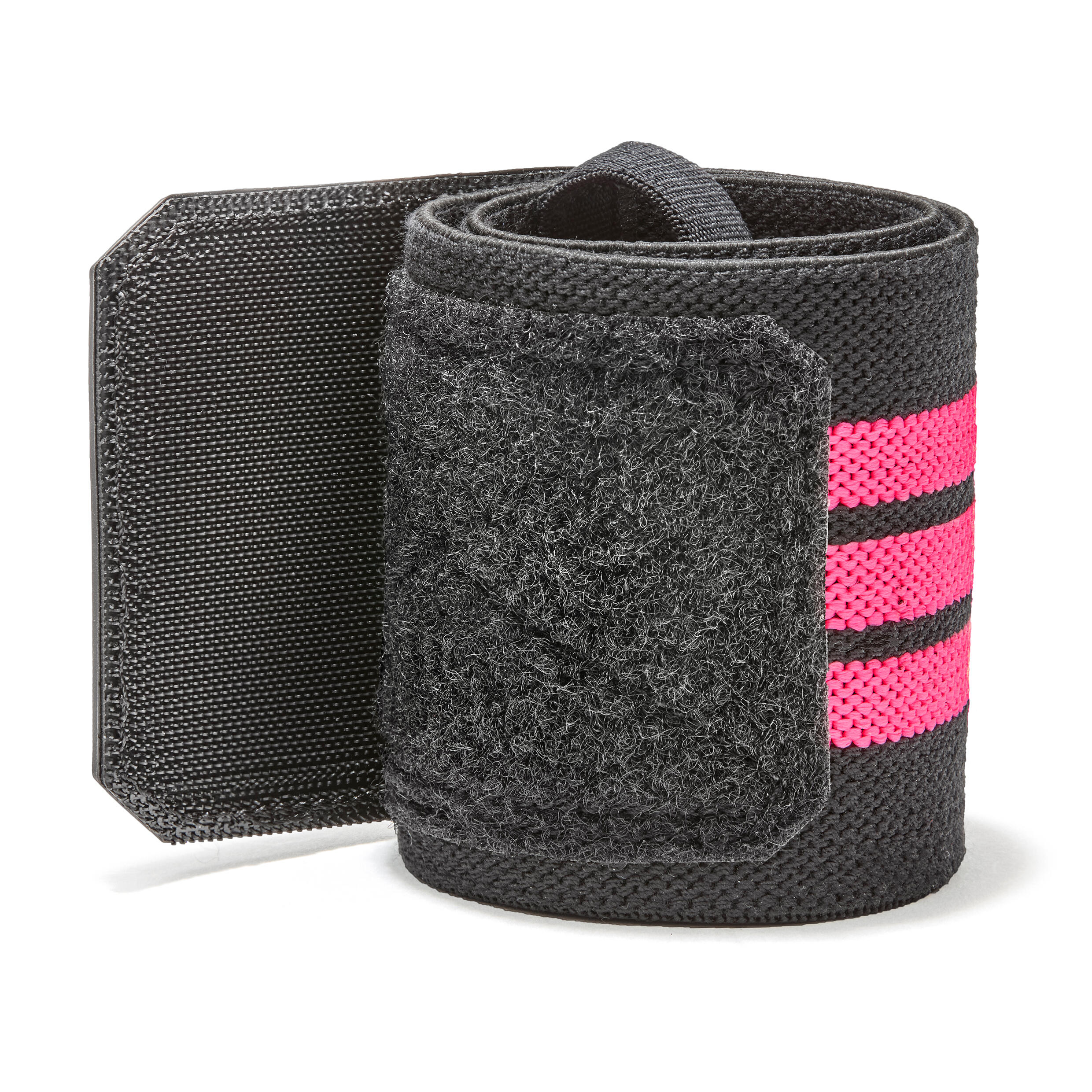 Adidas Wrist Wraps - Black/Pink 4/7
