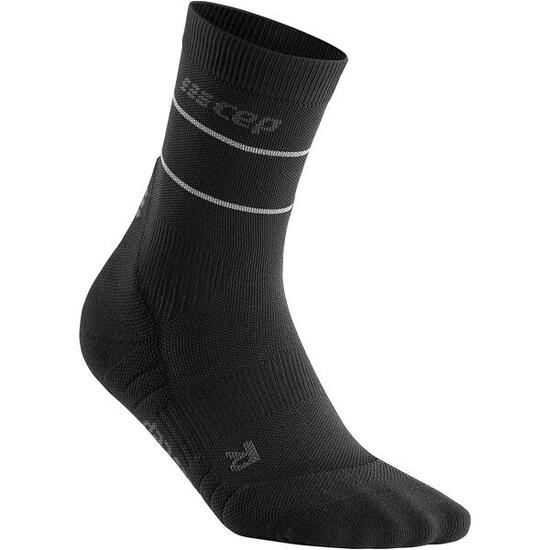 Running-Socken Reflective Mid-Cut