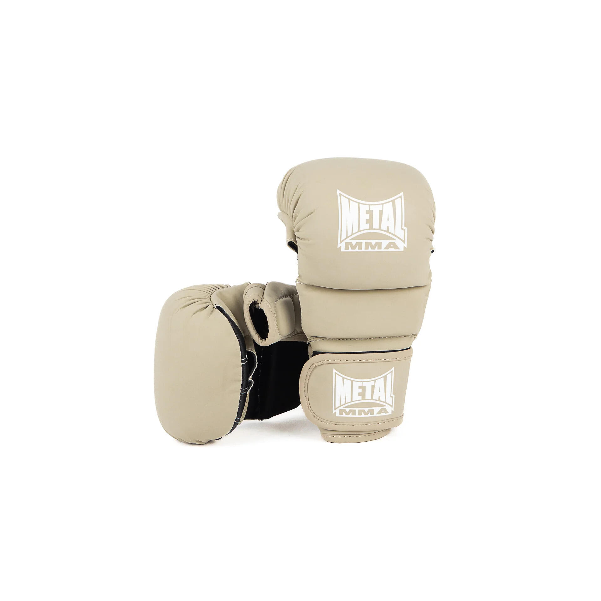 Metal Boxe - Gants De Mma Sparring Metal Boxe The Shell - Mitaines De Combat - Beige - 42 M/l - Decathlon