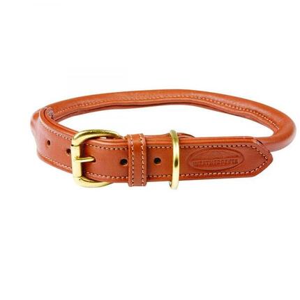 Collier pour chien en cuir roulé Weatherbeeta