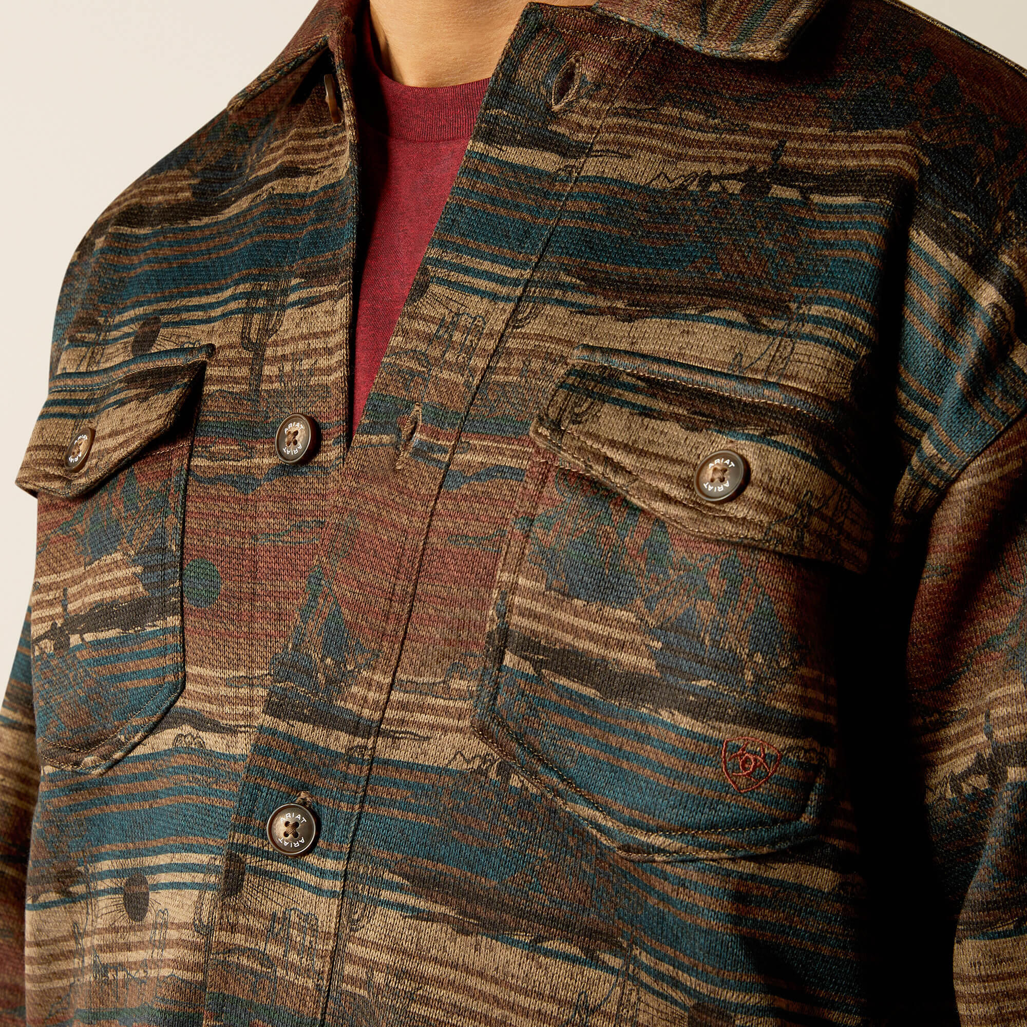 Bedruckte Jacke Ariat Caldwell 3/5
