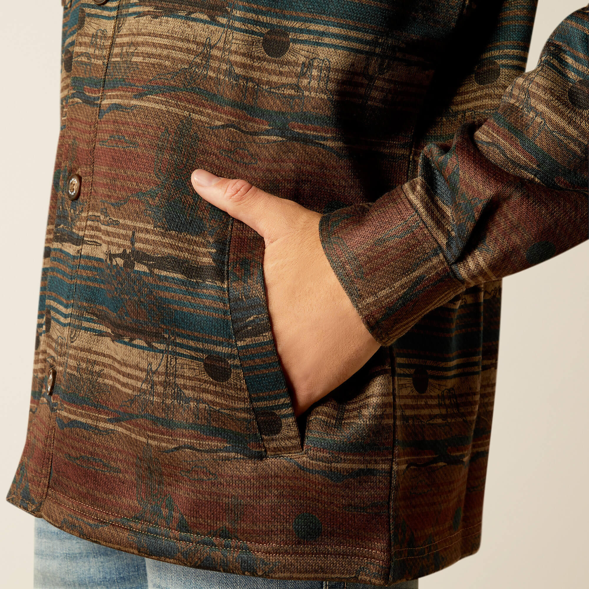 Bedruckte Jacke Ariat Caldwell 4/5