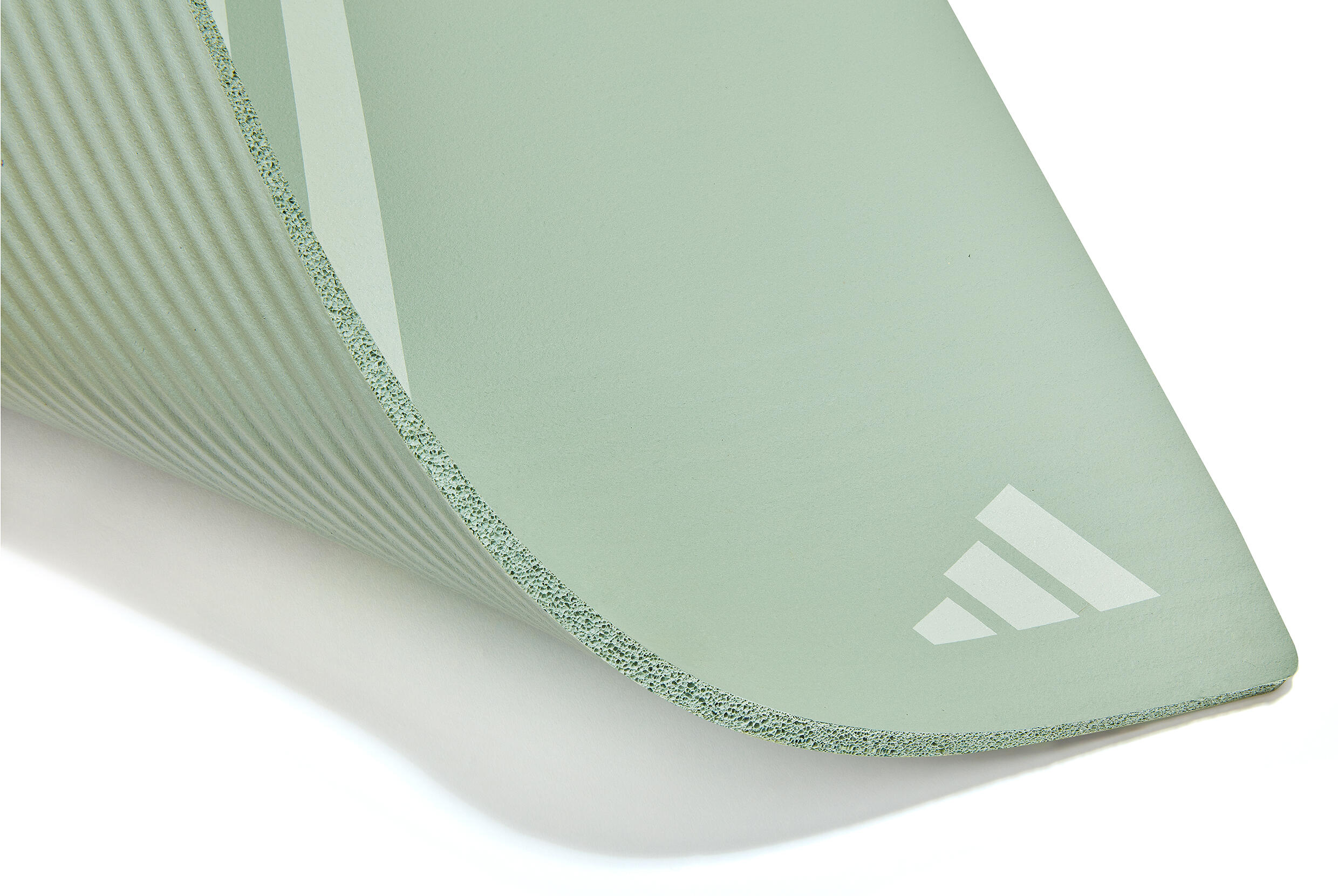 Tapis de yoga - 10 mm - Vert lin 3/7