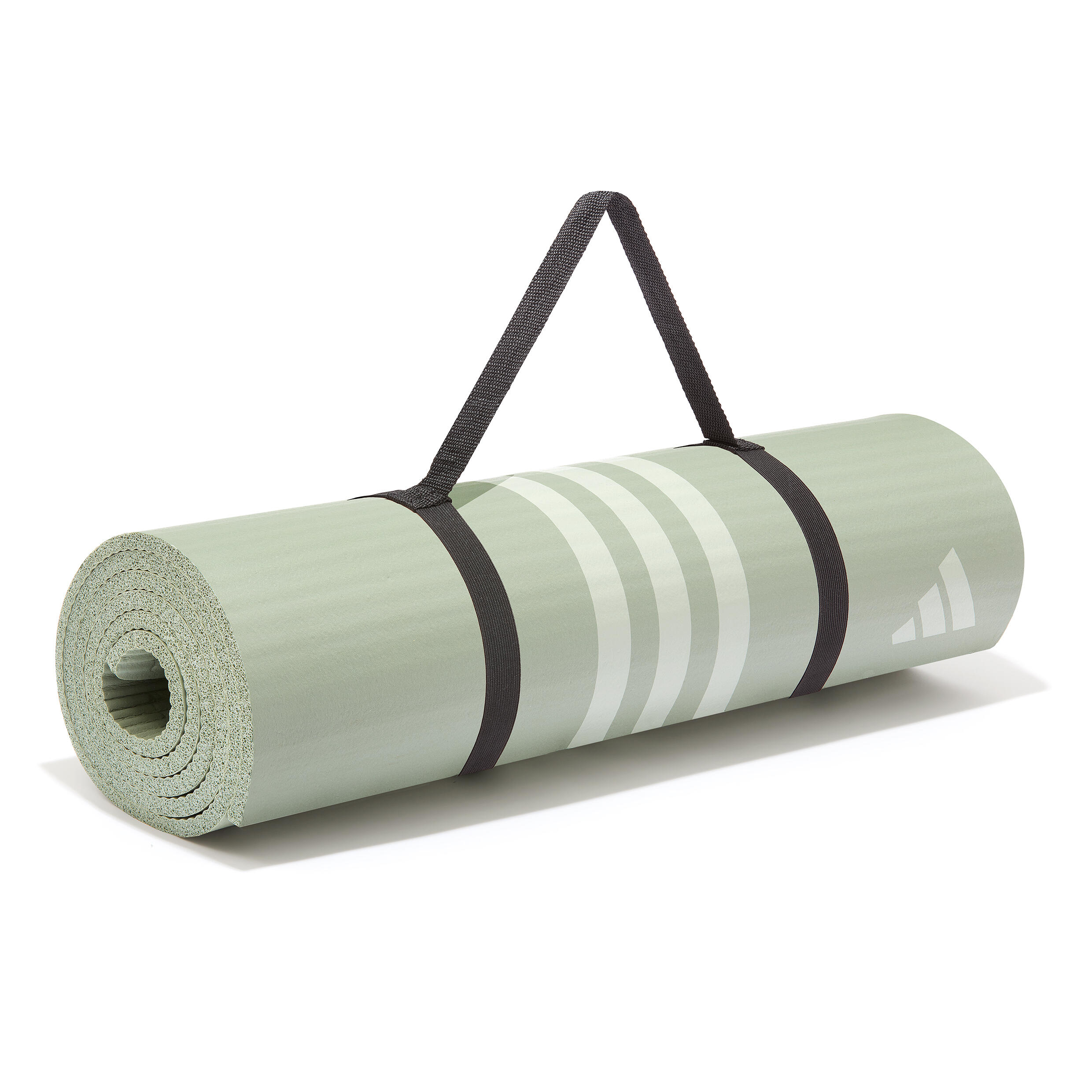 Tapis de yoga - 10 mm - Vert lin 6/7