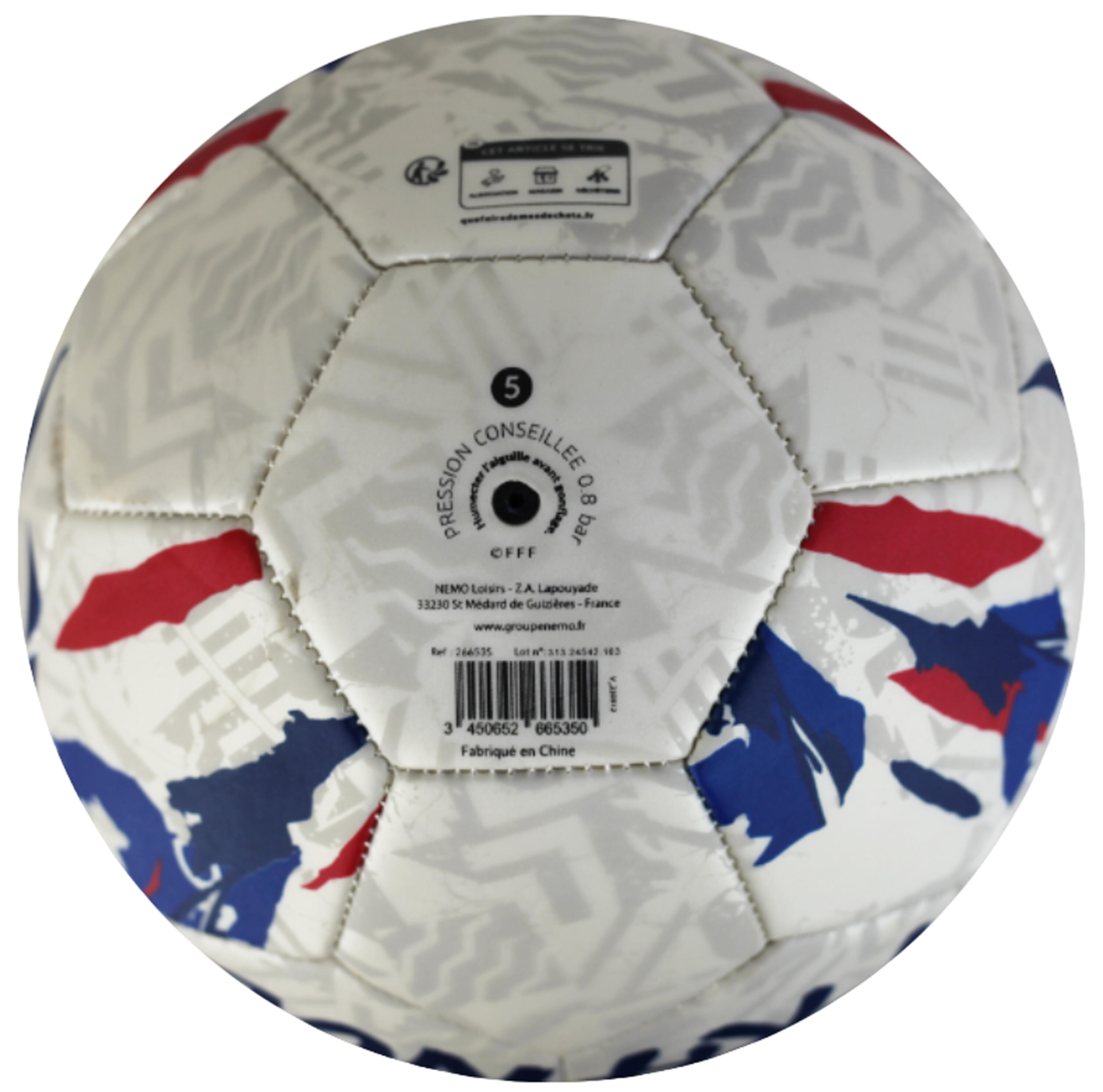 Balón de Fútbol FFF - Colección Oficial Selección de Francia 4/4