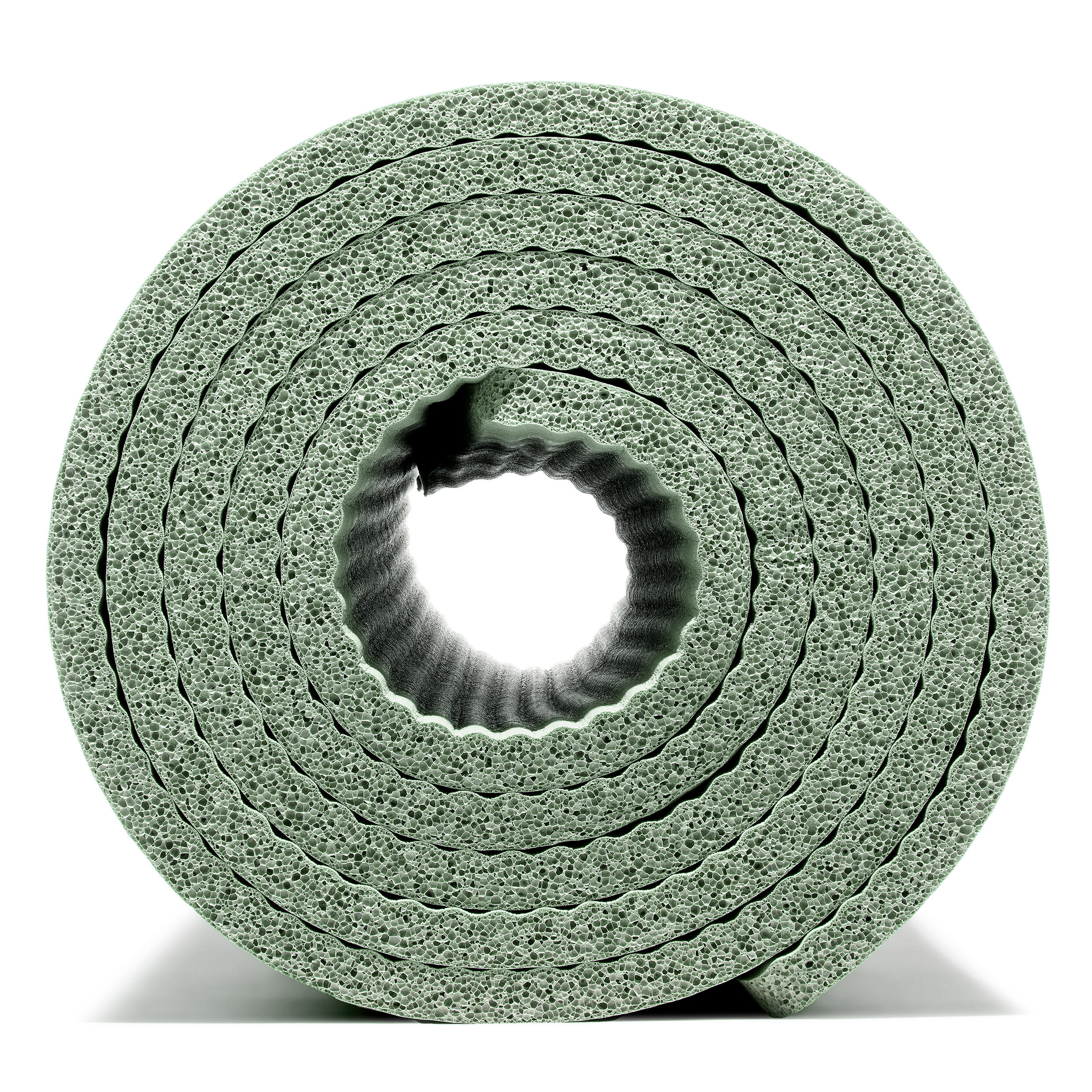 Tapis de yoga - 10 mm - Vert lin 5/7