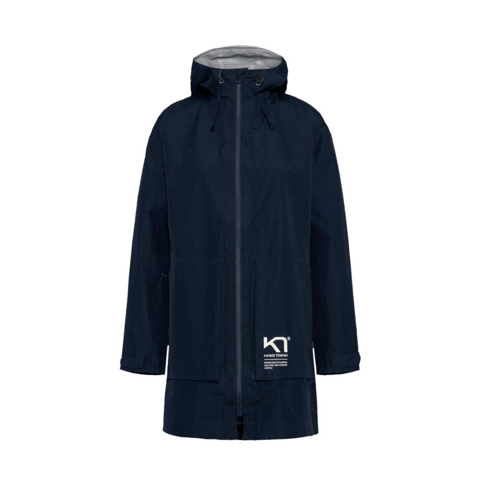 Veste imperméable à capuche femme Kari Traa Nina 1/2