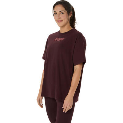 Dames-t-shirt asics logo