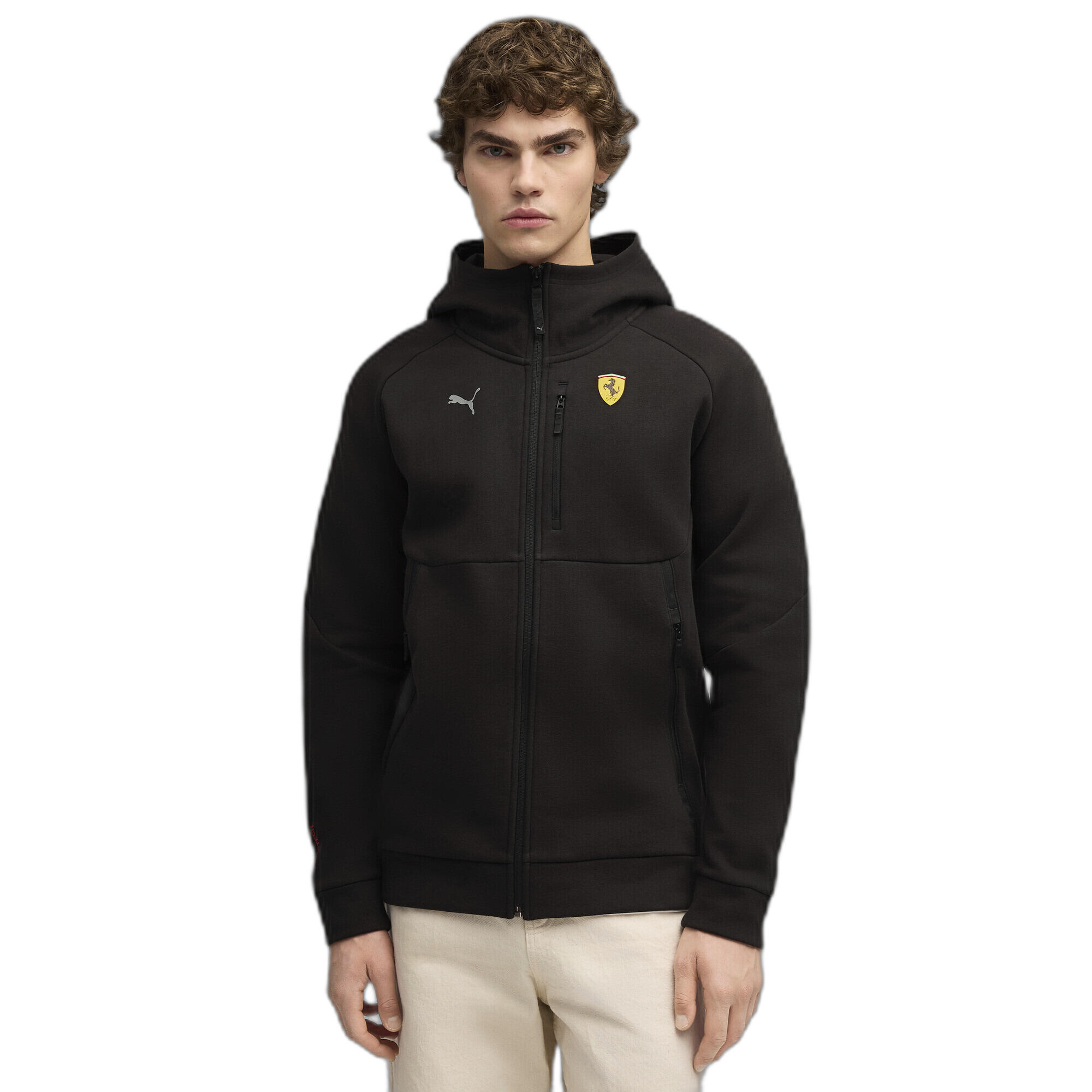 Sweatshirt à capuche full zip Puma Ferrari Pumatech 3/7