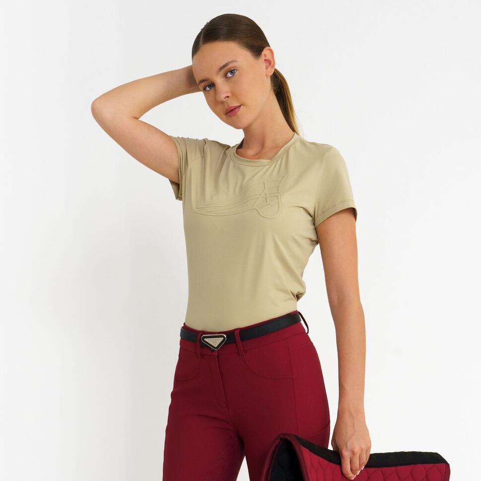 Damska koszulka do jazdy konnej Euro-Star Amalia